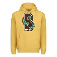 Antique Gold brown university Premium Hoodie - linhVisuals