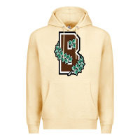Pina Colada brown university Premium Hoodie - linhVisuals
