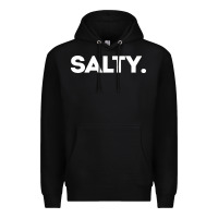 Black salty Premium Hoodie - linhVisuals