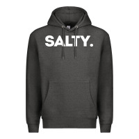 Charcoal Heather salty Premium Hoodie - linhVisuals