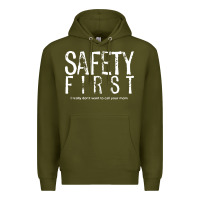 Safety First Science Teacher Premium Hoodie | Teevron