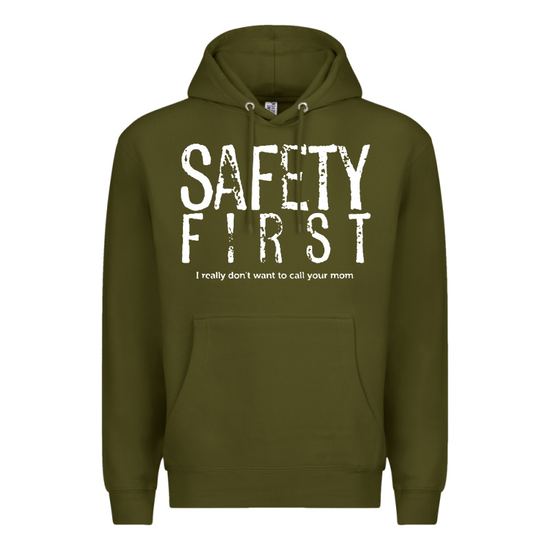 Safety First Science Teacher Premium Hoodie by linhVisuals | Teevron