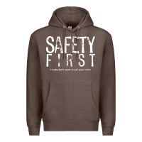 Coffee safety first science teacher Premium Hoodie - linhVisuals