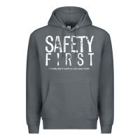 Rock safety first science teacher Premium Hoodie - linhVisuals