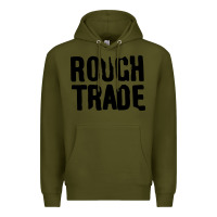 Army Green Rough Trade Premium Hoodie - linhVisuals