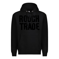 Black Rough Trade Premium Hoodie - linhVisuals