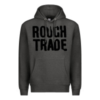 Charcoal Heather Rough Trade Premium Hoodie - linhVisuals