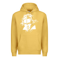Antique Gold beethoven Premium Hoodie - linhVisuals
