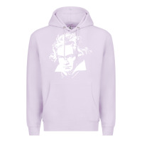 Lilac beethoven Premium Hoodie - linhVisuals