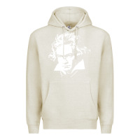 Oatmeal Heather beethoven Premium Hoodie - linhVisuals