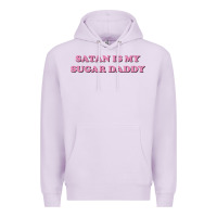 Lilac satan is my sugar daddy Premium Hoodie - linhVisuals