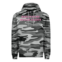Slate Camo satan is my sugar daddy Premium Hoodie - linhVisuals
