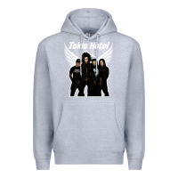 Heather Grey Tökiö Hötél Pesonnel Premium Hoodie - linhVisuals