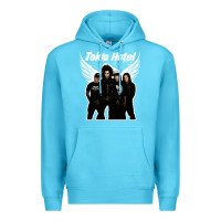 Ocean Blue Tökiö Hötél Pesonnel Premium Hoodie - linhVisuals