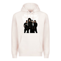 Pale Pink Tökiö Hötél Pesonnel Premium Hoodie - linhVisuals