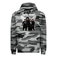 Slate Camo Tökiö Hötél Pesonnel Premium Hoodie - linhVisuals