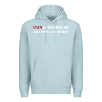 Blue Mist pain is weakness leaving the body Premium Hoodie - linhVisuals