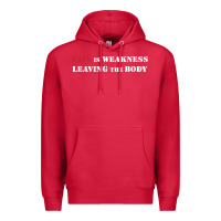 Cardinal pain is weakness leaving the body Premium Hoodie - linhVisuals