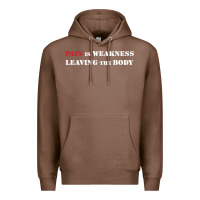 Chestnut pain is weakness leaving the body Premium Hoodie - linhVisuals