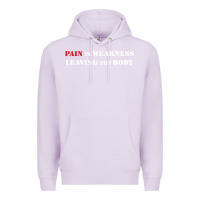 Lilac pain is weakness leaving the body Premium Hoodie - linhVisuals