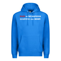 True Royal pain is weakness leaving the body Premium Hoodie - linhVisuals