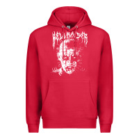 Cardinal black metal pinhead Premium Hoodie - linhVisuals