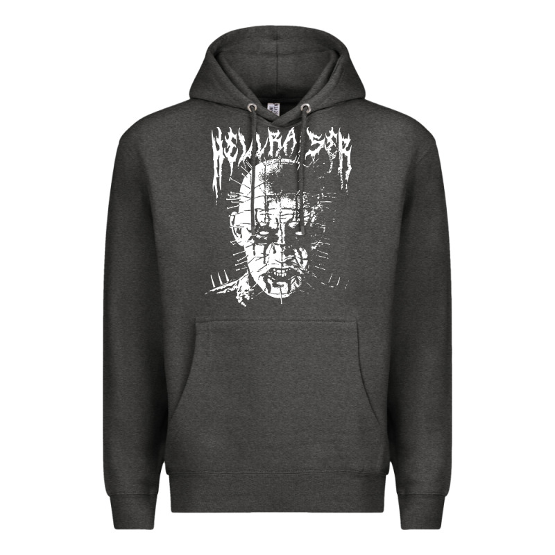 Black Metal Pinhead Premium Hoodie by linhVisuals | Teevron
