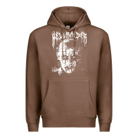 Chestnut black metal pinhead Premium Hoodie - linhVisuals