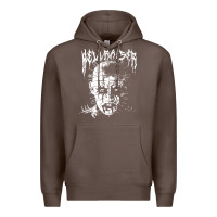Coffee black metal pinhead Premium Hoodie - linhVisuals
