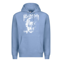 Colony Blue black metal pinhead Premium Hoodie - linhVisuals