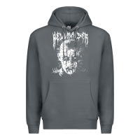 Rock black metal pinhead Premium Hoodie - linhVisuals