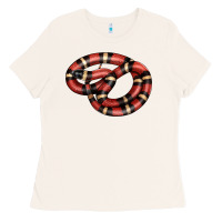Bone milk snake Ladies Tee - LillyAllenDesigns