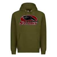 Army Green salukis Premium Hoodie - linhVisuals