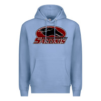 Colony Blue salukis Premium Hoodie - linhVisuals