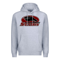 Heather Grey salukis Premium Hoodie - linhVisuals