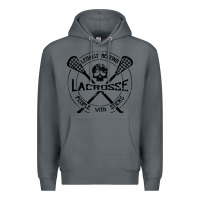Rock lacrosse legally beating people with sticks Premium Hoodie - linhVisuals