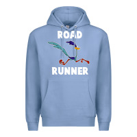Colony Blue Road Runner Premium Hoodie - linhVisuals