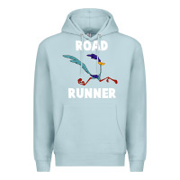 Blue Mist Road Runner Premium Hoodie - linhVisuals