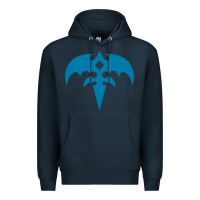 Navy #queensryche best metal Premium Hoodie - linhVisuals