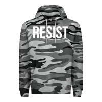 Slate Camo resist Premium Hoodie - linhVisuals