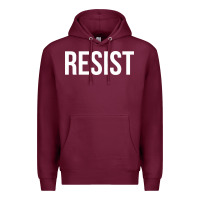 Burgundy resist Premium Hoodie - linhVisuals