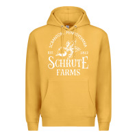Mustard schrute farms Premium Hoodie - linhVisuals