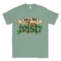 Sage wee bit irish st patricks day Classic Tee - FaDigitalArtStudio