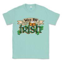 Seafoam wee bit irish st patricks day Classic Tee - FaDigitalArtStudio