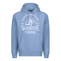 Colony Blue schrute farms Premium Hoodie - linhVisuals