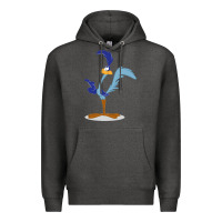 Charcoal Heather Road Runner Beep Premium Hoodie - linhVisuals