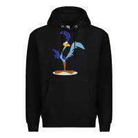 Black Road Runner Beep Premium Hoodie - linhVisuals