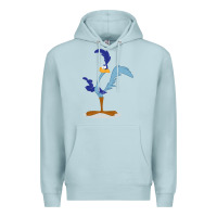 Blue Mist Road Runner Beep Premium Hoodie - linhVisuals