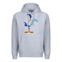 Heather Grey Road Runner Beep Premium Hoodie - linhVisuals