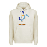 Oatmeal Heather Road Runner Beep Premium Hoodie - linhVisuals